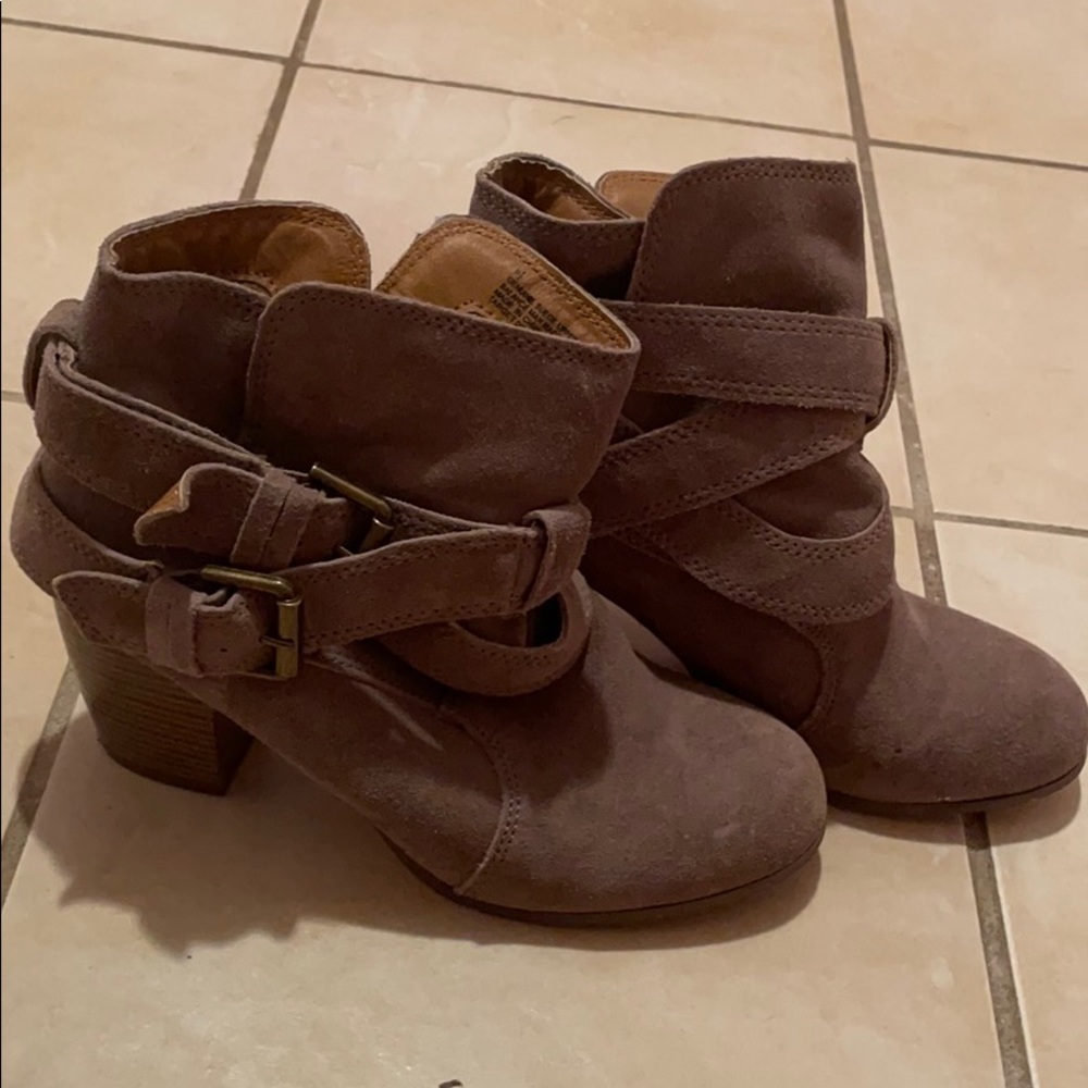 Perfect tan Fall Booties Women